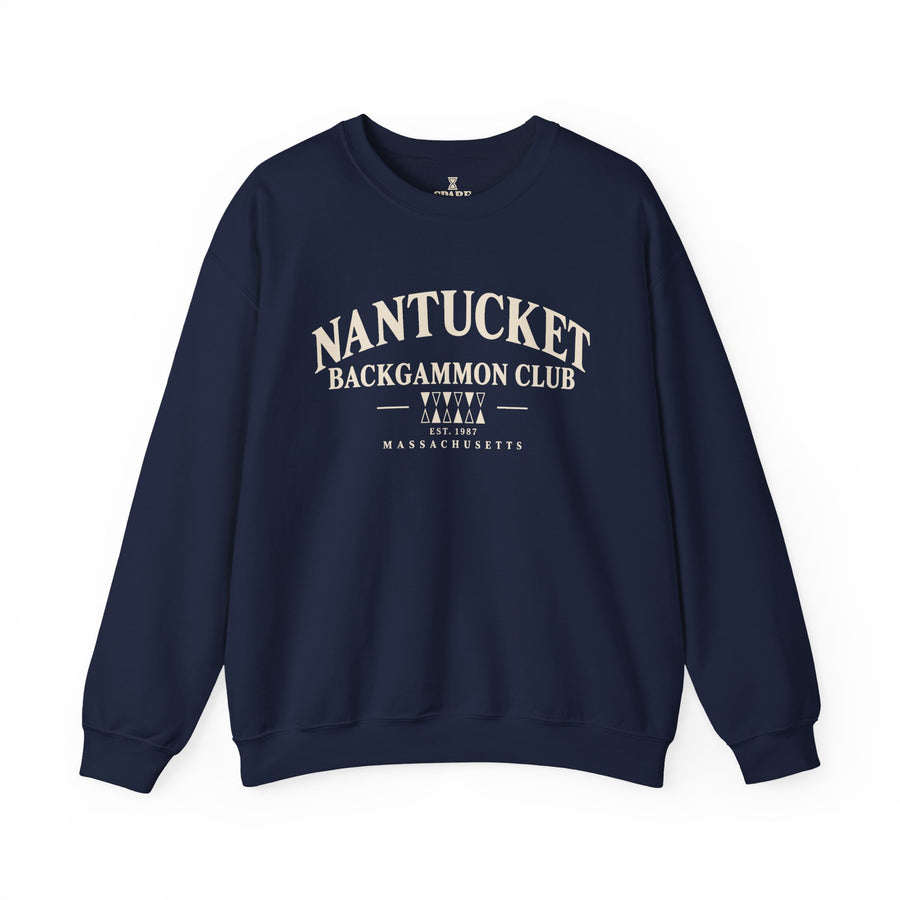 Nantucket Backgammon Club Sweatshirt