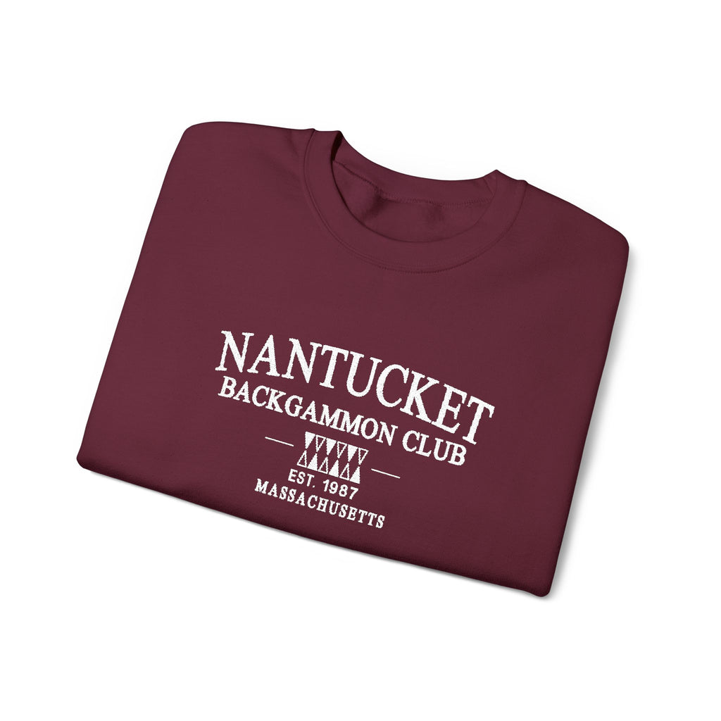 Nantucket Backgammon Club Sweatshirt