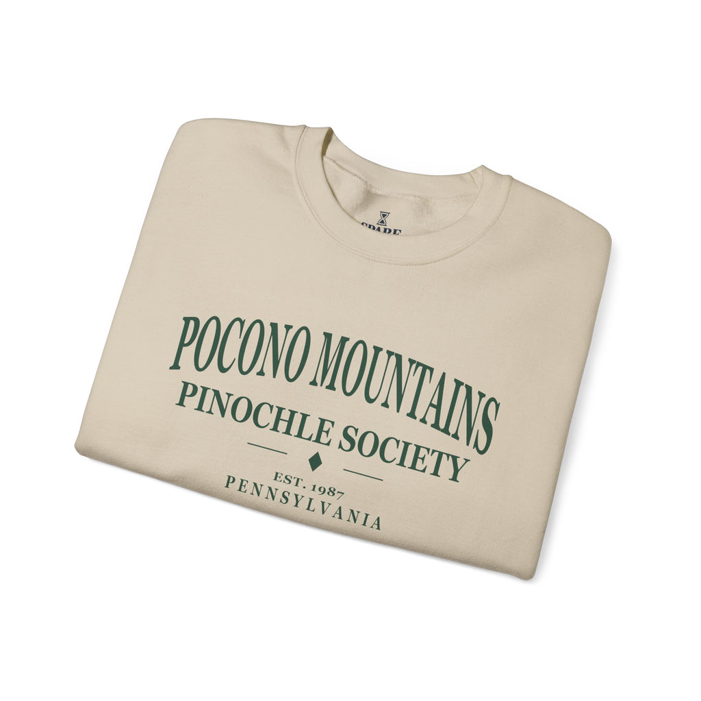 Pocono Mountains Pinochle Society Sweatshirt