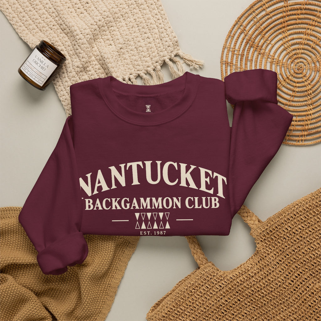 Nantucket Backgammon Club Sweatshirt