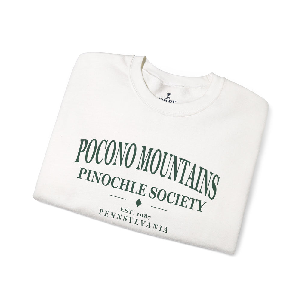 Pocono Mountains Pinochle Society Sweatshirt