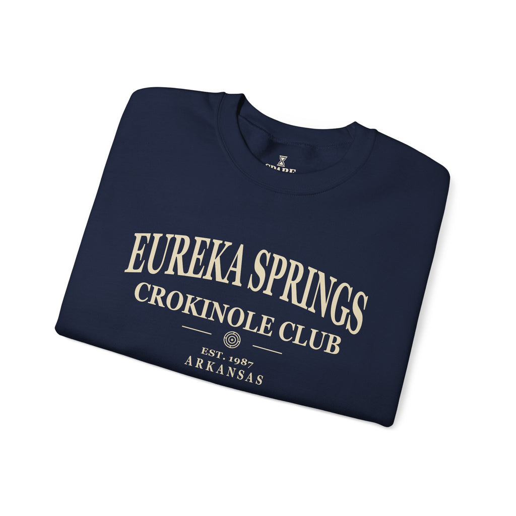 Eureka Springs Crokinole Club Sweatshirt