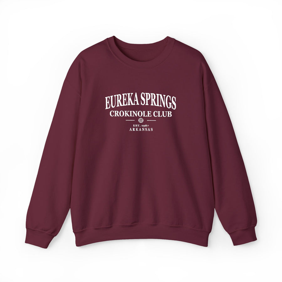 Eureka Springs Crokinole Club Sweatshirt