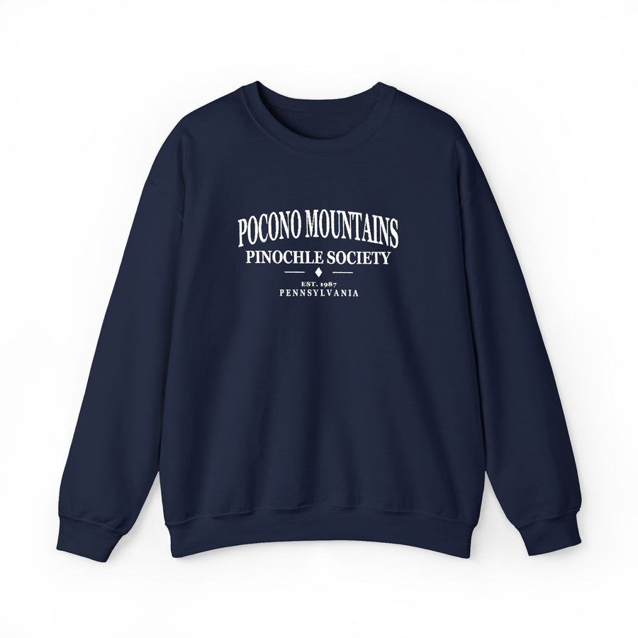 Pocono Mountains Pinochle Society Sweatshirt