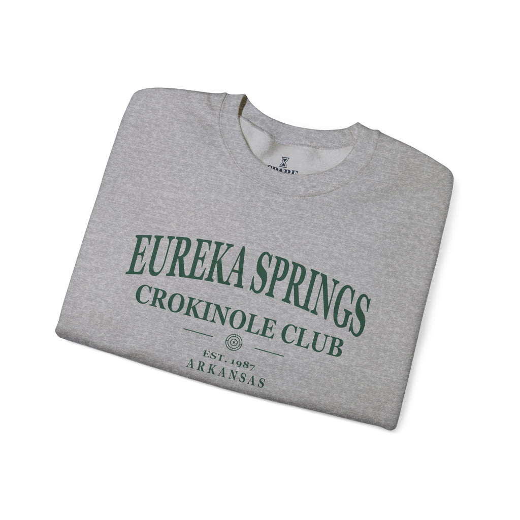 Eureka Springs Crokinole Club Sweatshirt