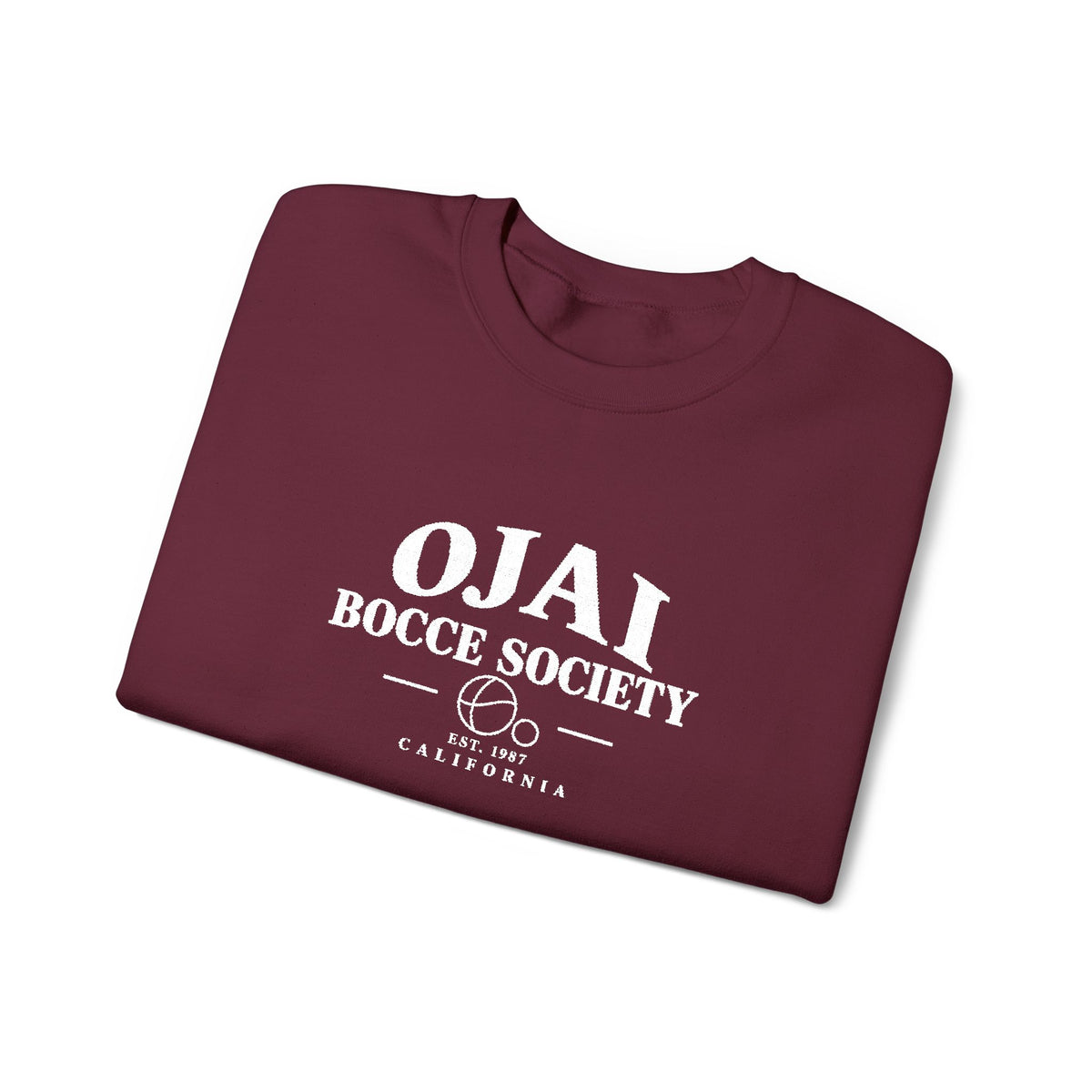 Ojai Bocce Society Sweatshirt