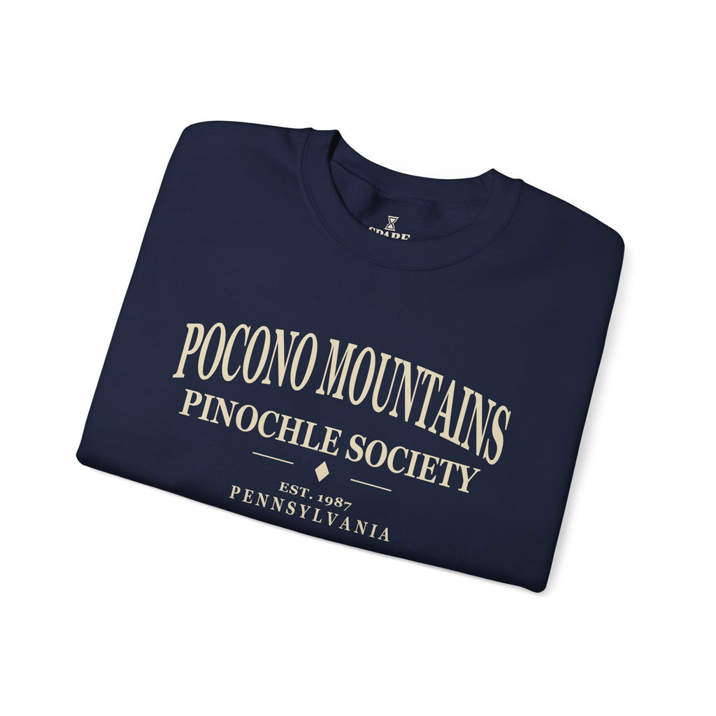 Pocono Mountains Pinochle Society Sweatshirt