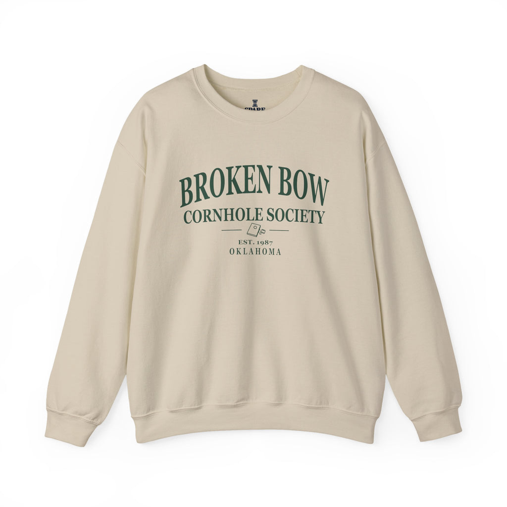 Broken Bow Cornhole Society Sweatshirt