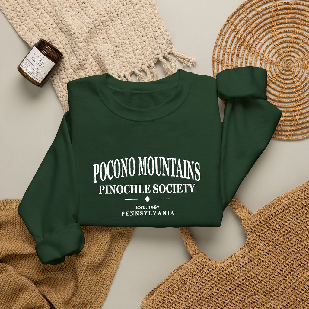 Pocono Mountains Pinochle Society Sweatshirt
