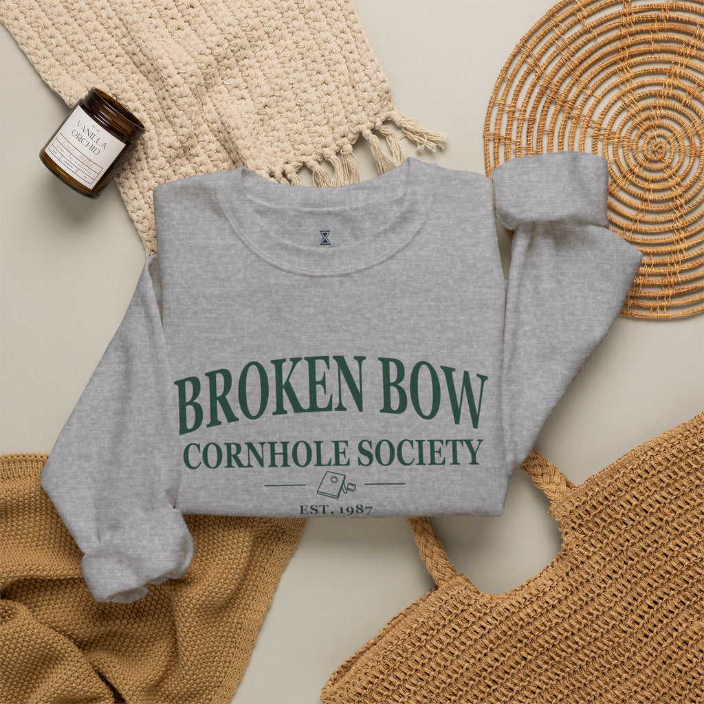 Broken Bow Cornhole Society Sweatshirt