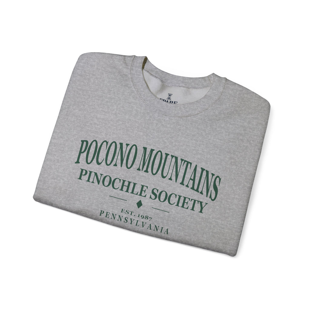 Pocono Mountains Pinochle Society Sweatshirt